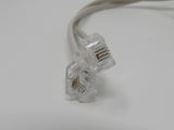 Standard Set Of 2 Phone Cords Cable Length 25 ft RJ 11 -- New