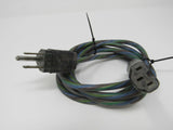 Unbranded/Generic Computer Power Cord 5-1/2 ft -- Used