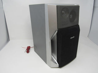 Philips Base Reflex Stereo Speaker Silver/Black 6 OHM FWB