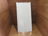 Commercial Light Fixture Panel 46in x 22in x 3in White Metal -- Used