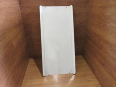 Commercial Light Fixture Panel 46in x 22in x 3in White Metal -- Used