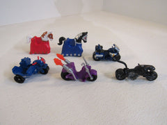 Fisher Price Good Knight Bad Knight Misc Vehicles Lot of 6 Imaginext X8037 -- Used