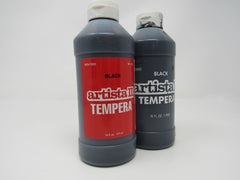Binny & Smith Inc Artista II Tempera Paint - Lot of 2 Black 54-3115-1-151W -- New