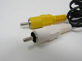 Standard Video Audio Mini USB Adapter Cable RCA x2 Length 5.5 ft -- New