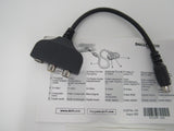 Dell S Video Audio Video Splitter Cable Length 5 Inches 513DP REV A00 -- New