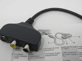 Dell S Video Audio Video Splitter Cable Length 5 Inches 513DP REV A00 -- New