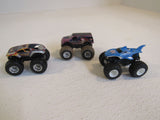 Hot Wheels Monster Trucks Lot of 3 -- Used