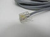 Standard Phone Cord Cable Length 7 ft RJ 11 -- New