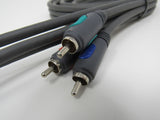 Standard RGB Component Video Transfer Connector Cable RCA x3 Length 6 ft -- New