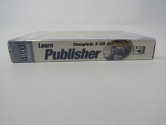 Video Professor Inc Learn Publisher Complete 3-CD Set John W Scherer P036PU -- New