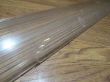 Commercial Ceiling Light Fixture Diffuser Shade 48-in Frosted Clear -- Used