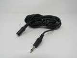 Standard Audio 3.5-mm Jack Adapter Cable Length 19.5-ft Female Male -- Used