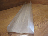 Commercial Ceiling Light Fixture Diffuser Shade 48-in Frosted Clear -- Used