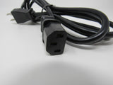 Well Shin Power Cord 5.5 ft NEMA 5-15P IEC C13 WS-002 -- New