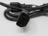 Longwell Power Cord 6 ft NEMA 5-15P IEC C13 10A 125V LP-31 -- Used