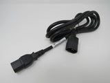 Standard Adapter Power Cord 6 ft IEC C14 IEC C13 -- New