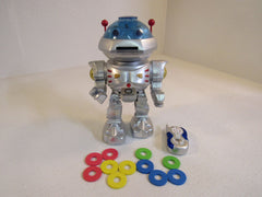 PowerTRC Radio Remote Controlled RC Dancing Robot Missile Disc Launcher 28072 -- Used