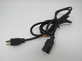 Standard Power Cord 7.5 ft NEMA 5-15P IEC C13 -- Used