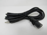 Standard Power Cord 10 ft NEMA 5-15P IEC C13 18AWG MSL-107 -- New