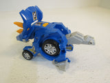 VTech Switch and Go Dinos Horns The Triceratops Blue 2 in 1 Toy 1224 -- Used