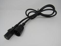 I Sheng Power Cord 4.5 ft IEC C14 IEC C13 IS-14 -- Used