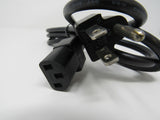 King Cord Power Cord 5.5 ft NEMA 5-15P IEC C13 18AWG KC-003 -- Used