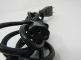 I Sheng Power Cord 5.5 ft NEMA 5-15P IEC C13 IS-14 -- Used