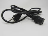 Yun Power Cord 5.5 ft NEMA 5-15P IEC C13 ST3 -- Used