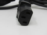 Yun Power Cord 5.5 ft NEMA 5-15P IEC C13 ST3 -- Used