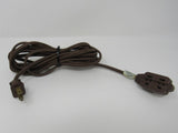 Standard Extension Cord 3-Way Splitter 11 ft NEMA 1-15P NEMA 1-15R -- Used