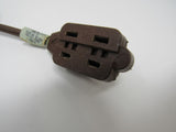 Standard Extension Cord 3-Way Splitter 11 ft NEMA 1-15P NEMA 1-15R -- Used