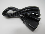 Queen Po Power Cord 5.5 ft IEC C14 IEC C13 18AWG 10A 125V QP-016 -- New