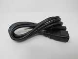 Queen Po Power Cord 5.5 ft IEC C14 IEC C13 18AWG 10A 125V QP-016 -- New