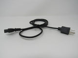 Standard Power Cord 4.5 ft NEMA 5-15P IEC C5 -- New