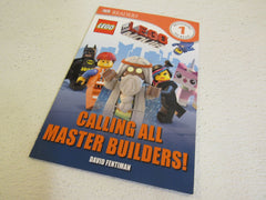DK Publishing The Lego Movie Calling All Building Masters Childrens Paperback -- Used