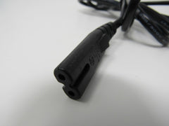 Standard Power Cord 4.5 ft Non Polarized NEMA 1-15 Non-Polar IEC C7 -- Used