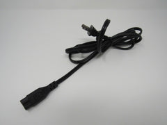 Line Tek Power Cord 5.5 ft Non Polarized NEMA 1-15 Non-Polar IEC C7 LS-7C -- Used