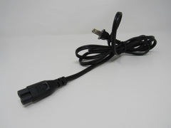 Line Tek Power Cord 5.5 ft Non Polarized NEMA 1-15 Non-Polar IEC C7 LS-7C -- Used