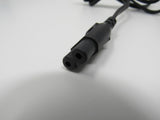 Line Tek Power Cord 5.5 ft Non Polarized NEMA 1-15 Non-Polar IEC C7 LS-7C -- Used