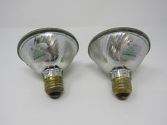 Sylvania Flood Light Bulb Capsylite PAR30 Set Of 2 4in x 3 1/2in Each 04986 -- Used