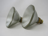 Sylvania Flood Light Bulb Capsylite PAR30 Set Of 2 5 1/2in x 5in Each 04687 -- Used