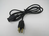 Standard Power Cord 5.5 ft NEMA 5-15P IEC C13 -- Used