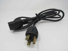 Standard Power Cord 5.5 ft NEMA 5-15P IEC C13 -- Used