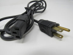 Standard Power Cord 5.5 ft NEMA 5-15P IEC C13 -- Used