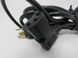 Standard Power Cord Angled End 7.5 ft NEMA 5-15P IEC C13 -- Used