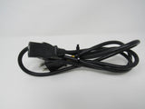 Tatung Power Cord 5.5 ft NEMA 5-15P IEC C13 -- Used