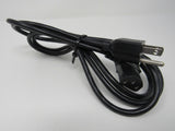 I Sheng Power Cord 5.5 ft NEMA 5-15P IEC C13 IS-14 -- Used