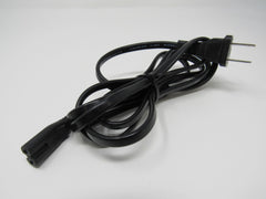 Baohing Power Cord 6 ft Non Polarized NEMA 1-15 Non-Polar IEC C7 -- New