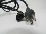 Yung U Power Cord 5.5 ft NEMA 5-15P IEC C13 YC-12 -- New