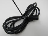 Line Tex Power Cord 5.5 ft NEMA 5-15P IEC C13 -- Used